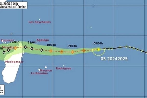 Dépression tropicale n°5 8 janvier 2024