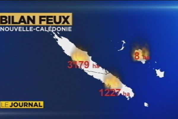 La saison des feux en Nouvelle-Calédonie