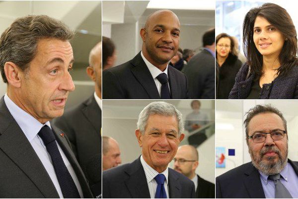 Sarkozy et les 4 UMP du bureau politique