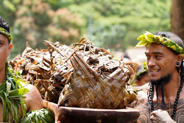 Le Umu Kai, repas traditionnel marquisen.