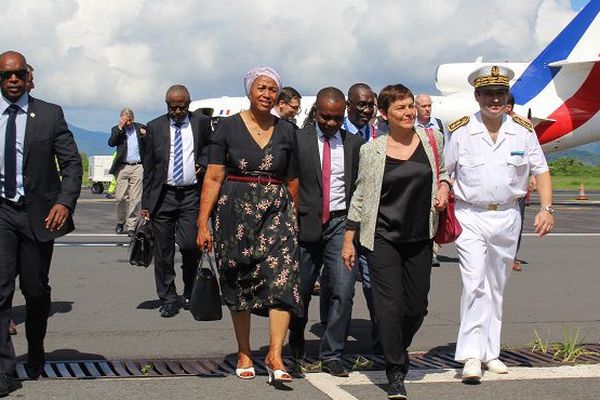 Arrivée Girardin à Mayotte