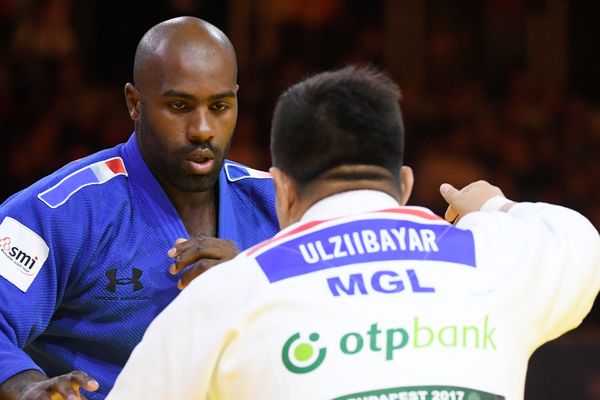 Teddy Riner aux mondiaux de Budapest 2017