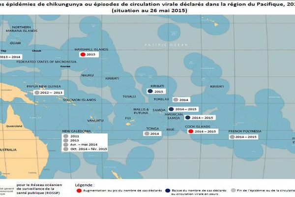 Carte épidémiologique