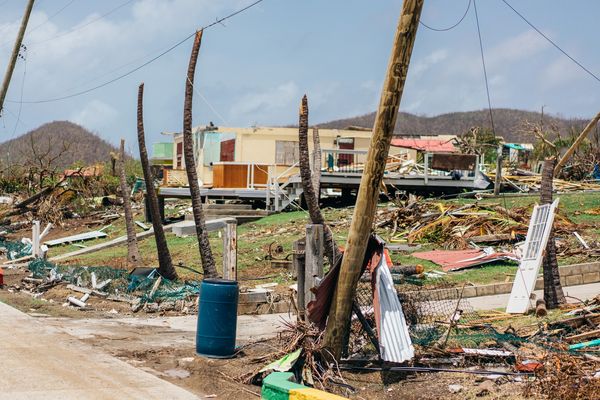 A Carriacou, la désolation est partout.