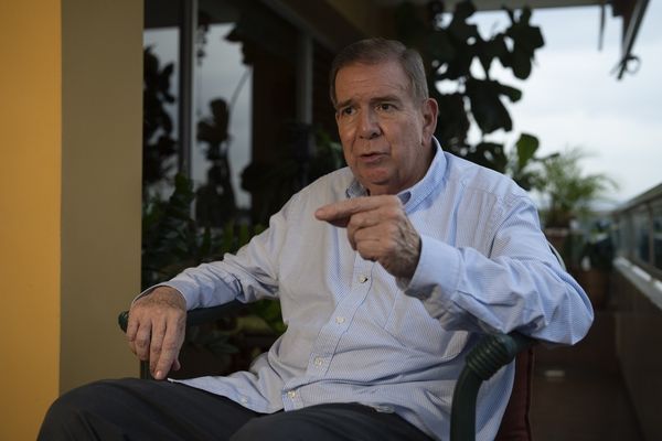 Le candidat de l'opposition vénézuélienne Edmundo González Urrutia - photo du 09/05/2024, à Caracas.