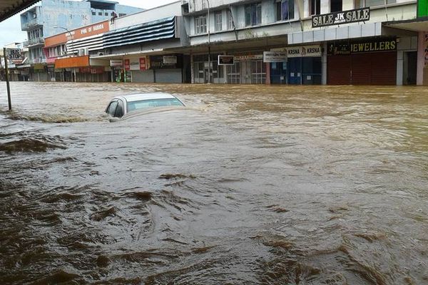 Fidji sous les eaux du cyclone Josie