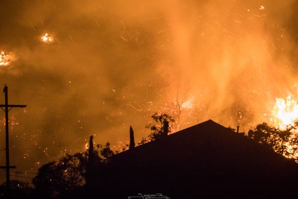 Un incendie à Los Angeles