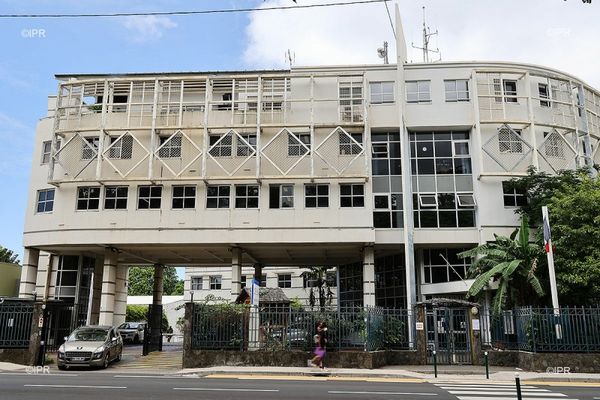 Le commissariat de la rue Malartic, à Saint-Denis La Réunion