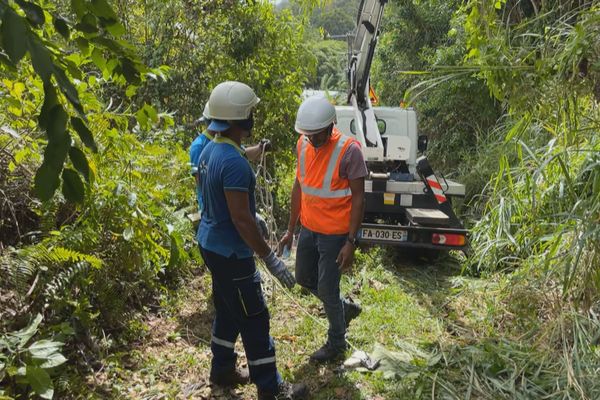 Agents EDf sur le terrain