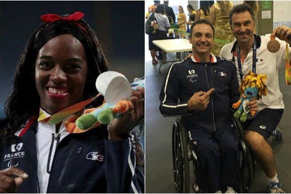 Mandy François-Elie et Pierre Fairbank ont remporté chacun une médaille.