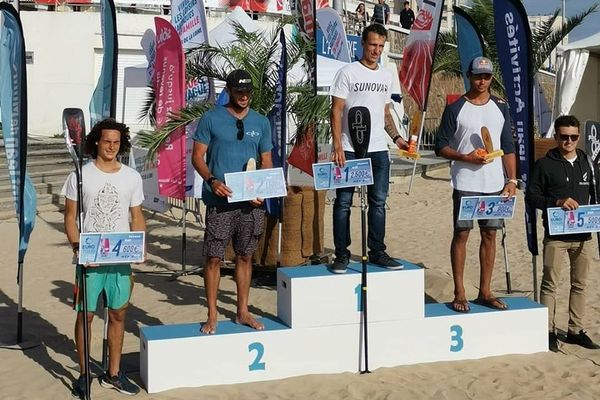 Deux trophées et quatre cagous sur des podiums dès la première étape du circuit professionnel de l'Euro Tour, au Vendée Gliss.