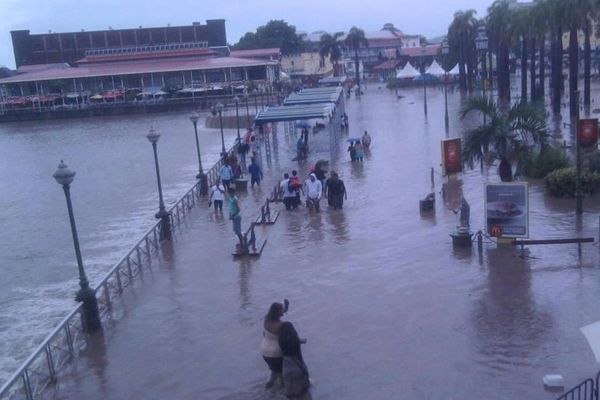 Inondation à Maurice