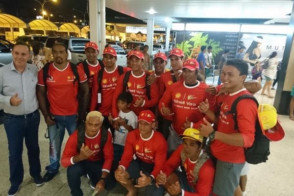 Shell Va'a part pour la Molokai Hoe 2018