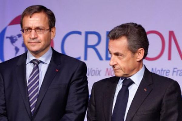 Patrick Karam et Nicolas sarkozy