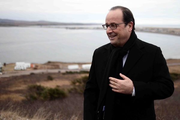 François Hollande, premier président à se rendre à Miquelon