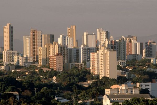 Cuiaba, capital de l'état de Mato Grosso.