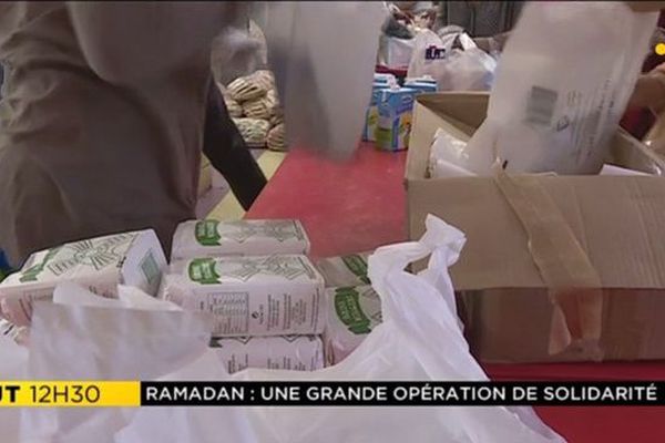 Colis alimentaires pour Ramadan