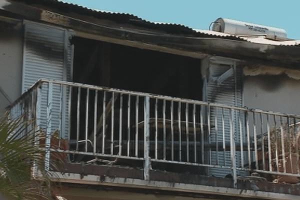 Incendie Motor Pool Nouméa