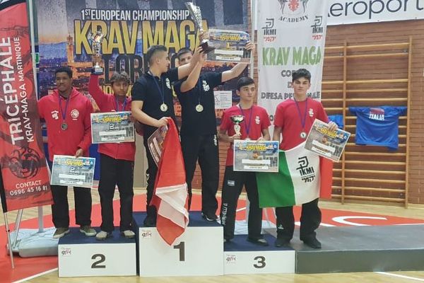 podium krav-maga