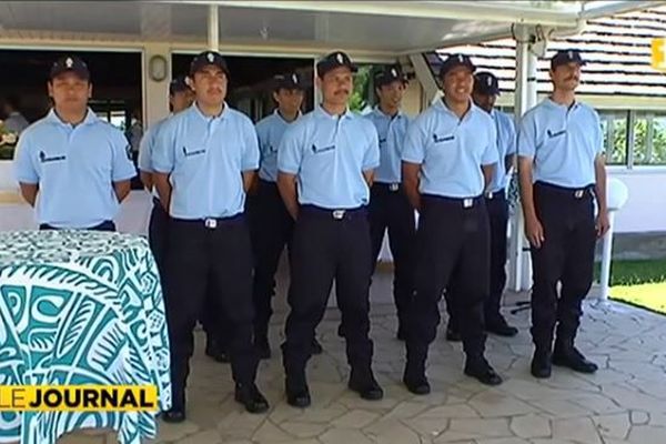 Les apprentis gendarmes en formation