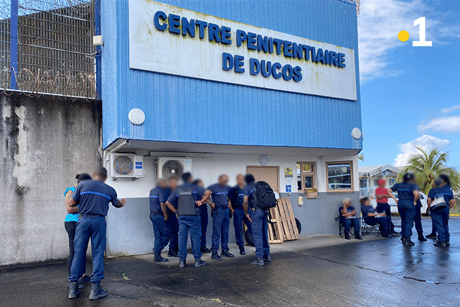 Des personnels de la prison de Ducos mobilisés depuis ce matin