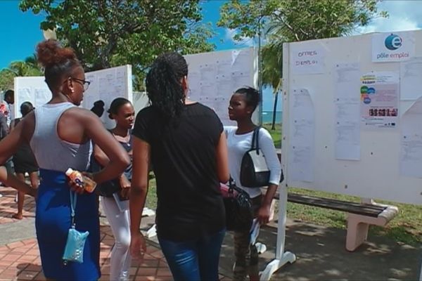 Jeunes à la recherche d'emploi à Trinité (vendredi 14 octobre 2016)