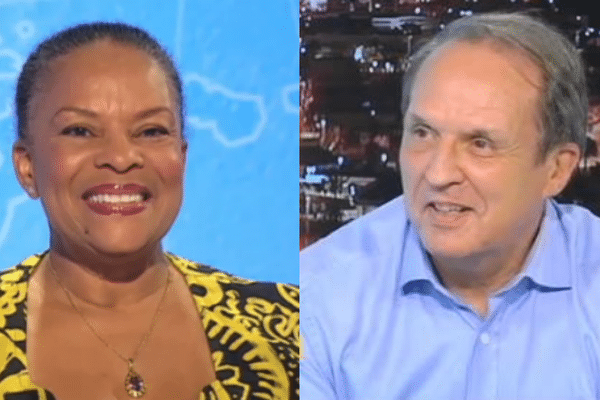 Christiane Taubira et Alain Christnacht