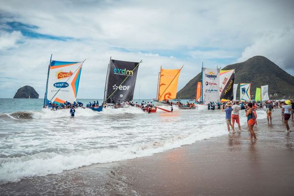 Pas de départ depuis les plages cette année pour des raisons sanitaires et de protection des coursiers.