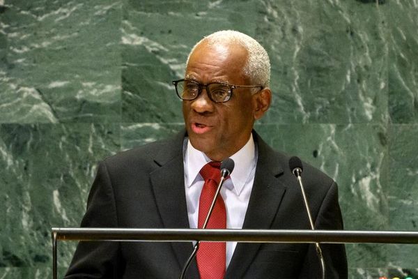 Edgar Leblanc Fils, Président du Conseil présidentiel de la transition d'Haïti, s'adresse au débat général de la 79ème session de l'Assemblée générale.