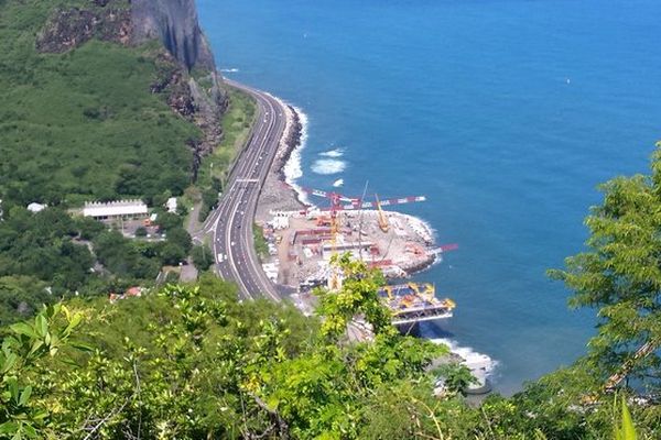 Chantier NRL : Vue aérienne 