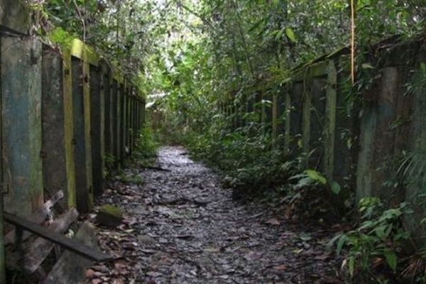 Le bagne des Annamites (Guyane) fait partie des édifices en péril qui bénéficieront des 768 000 euros. 