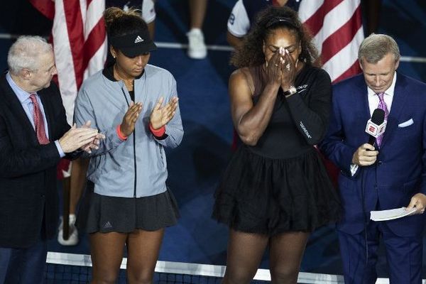 Naomi Osaka et Serena Williams