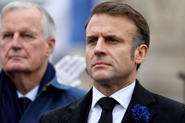 Michel Barnier et Emmanuel Macron ce mercredi 27 novembre 2024