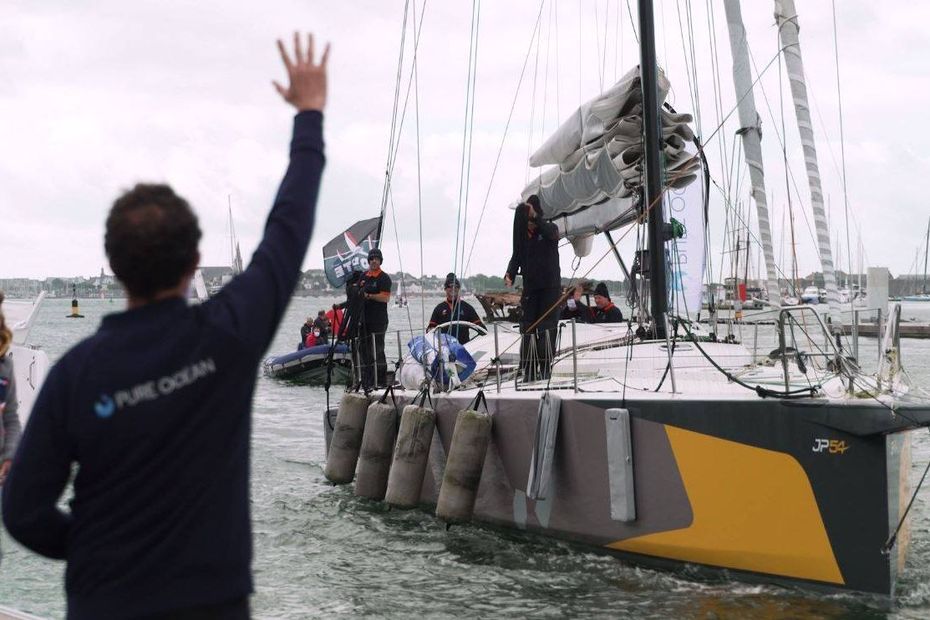 Route Saint-Pierre - Lorient : le record d'Éric Tabarly battu - Saint