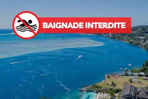 La baignade est interdite dans le secteur Taapuna jusqu'à nouvel ordre.