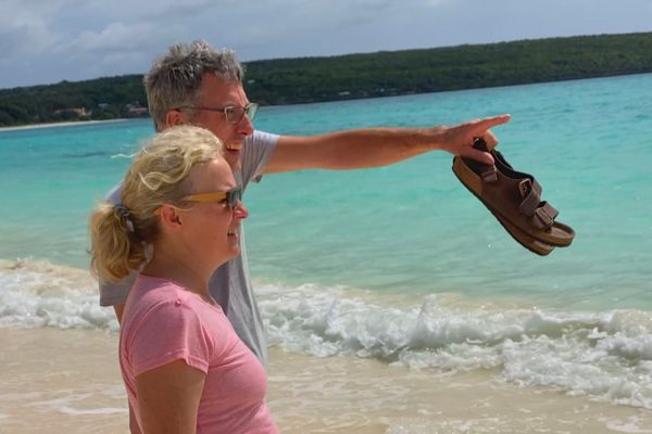 retour des premiers touristes depuis la crise à Lifou