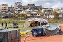 Cyclone Chido : au stade de Cavani, l'hôpital de campagne accueille ses premiers patients