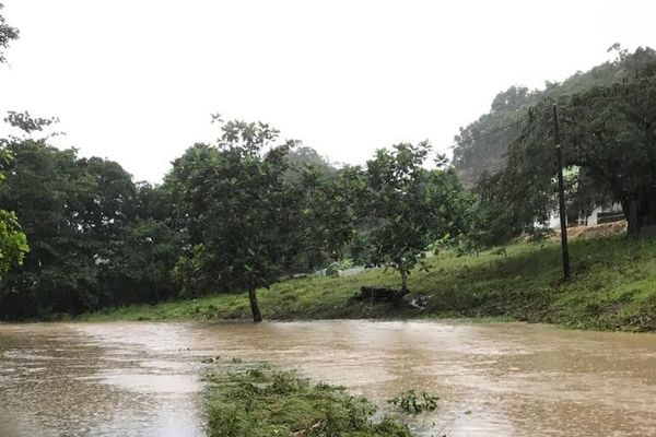 Inondation à Boisvin Abymes