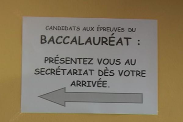 affiche BAC 2016