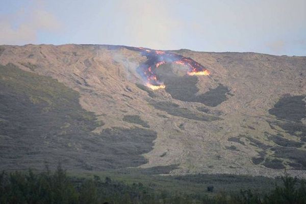 Fournaise vue du bas Mai 2015