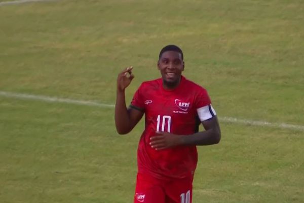 Concacaf Nations League : Brighton Labeau est l'homme du match Guadeloupe/Martinique, seul buteur, au bénéfice des Madininos (0-1) - 11/10/2024.