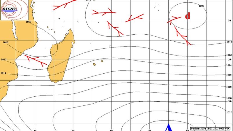 Océan Indien : Une Tempête Tropicale En Cours De Formation Au Nord-Est ...