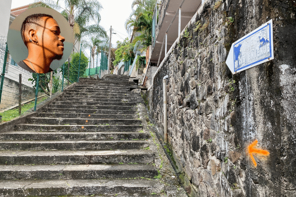 Les faits se sont produits rue de la bienvenue, non loin du Canal Levassor à Fort-de-France.