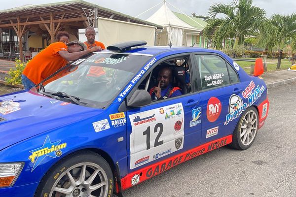 L'équipage Stéphane Nègre et Charline Gérard vainqueur du 9ème Rallye du Paus de Marie-Galante