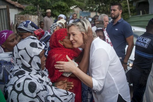 Marine Le Pen à Mayotte