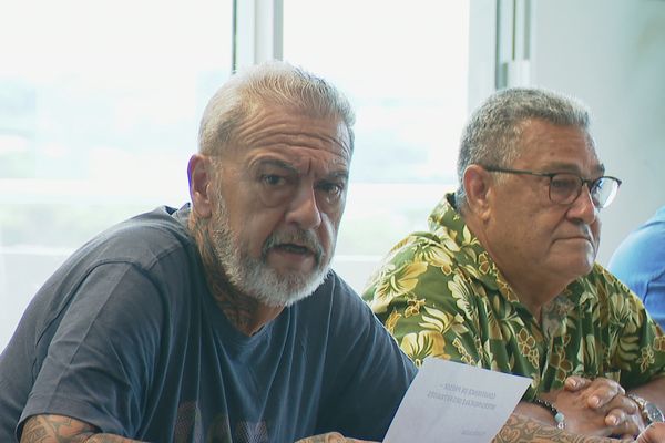 Bruno Heuea Poroï, représentant de l'intersyndicale des retraités de Nouvelle-Calédonie