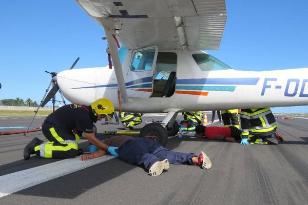 Le plan ORSEC en Polynésie a été déclenché à l’occasion d’un exercice grandeur nature mené mardi matin à l'aéroport de Faaa.