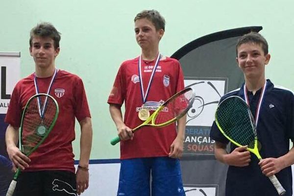 Brice Nicolas champion de France des moins de 15 ans