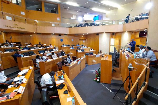 L'assemblée de Martinique.