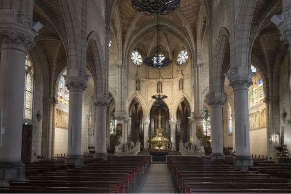 L'église Sainte-Eugénie de Biarritz, dans les Pyrénées-Atlantiques